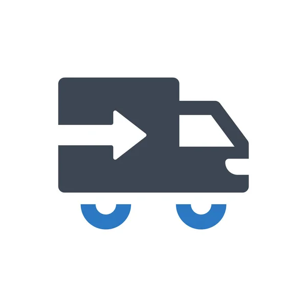 Icono Transporte Ilustración Vectorial — Vector de stock