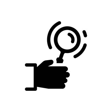 Arama simgesi (vektör çizimi)