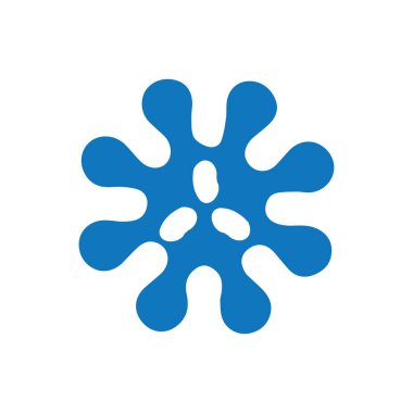 Bakteri simgesi (Vektör çizimi)