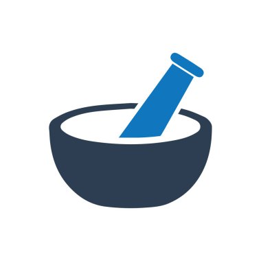 Bitkisel İlaç simgesi (Vektör illüstrasyonu)