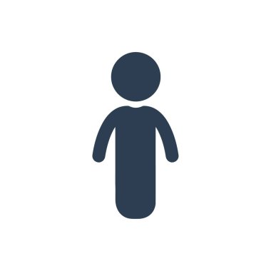 Çocuk simgesi (Vektör illüstrasyonu)