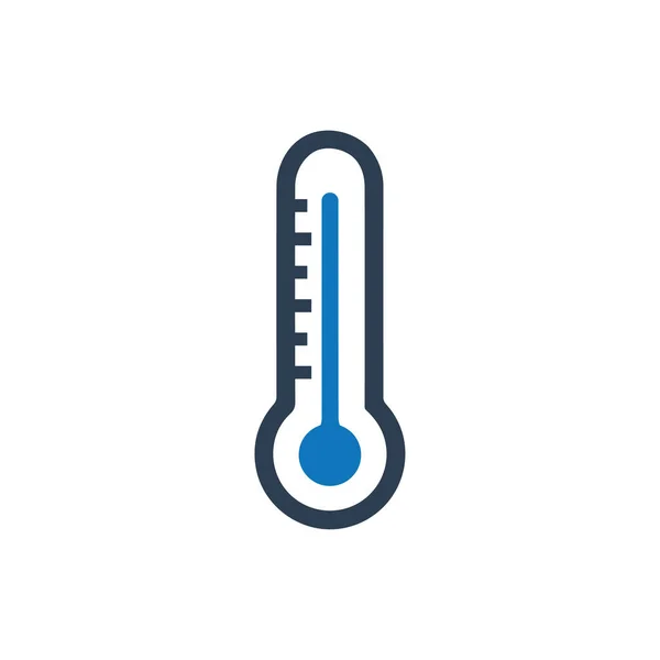 Thermometer Icoon Vector Illustratie — Stockvector