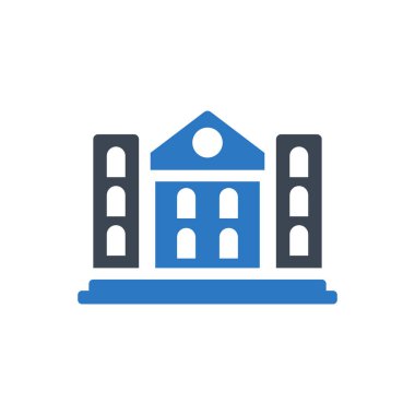 Üniversite simgesi (Vektör illüstrasyonu)