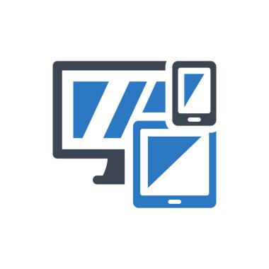 Gadgets simgesi (Vektör illüstrasyonu)