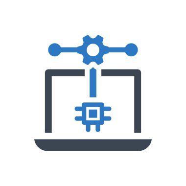 Hipervizör simgesi (Vektör illüstrasyonu)