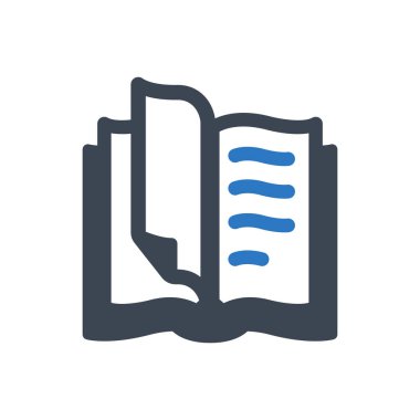 Simgeyi oku (Vektör illüstrasyonu)