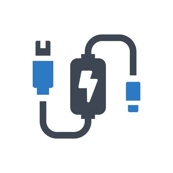 Adapter Icon Vector Illustration — Stock Vector