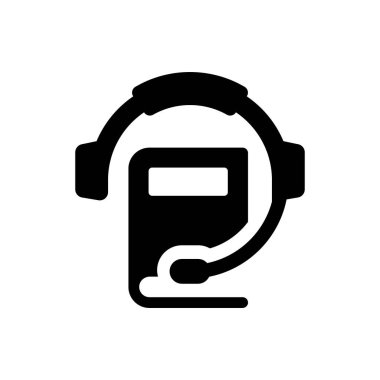 Ses kitabı simgesi. Vektör EPS dosyası.