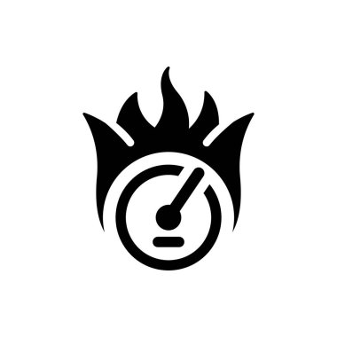 Performans simgesi. Vektör EPS dosyası.