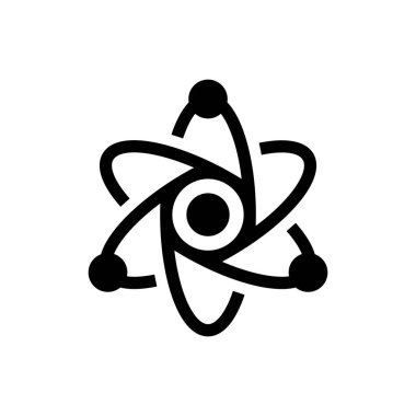 Fizik ikonu. Vektör EPS dosyası.