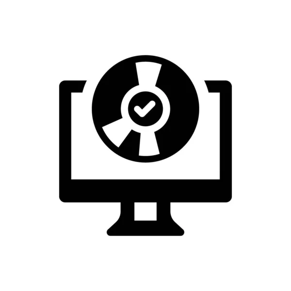 Icono Instalación Segura Archivo Eps Vectorial — Vector de stock