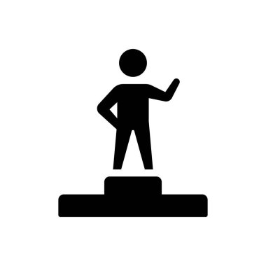 Şampiyon ikonu. Vektör EPS dosyası.