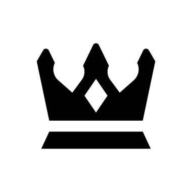Taç simgesi. Vektör EPS dosyası.