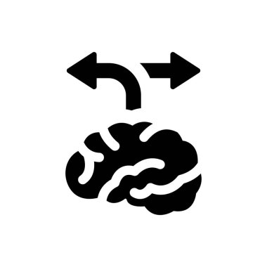 Alternatif çözüm simgesi. Vektör EPS dosyası.