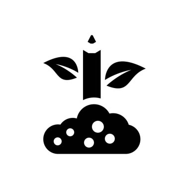 Yaratıcı tasarım ikonu. Vektör EPS dosyası.