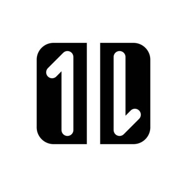 Özel sipariş simgesi. Vektör EPS dosyası.