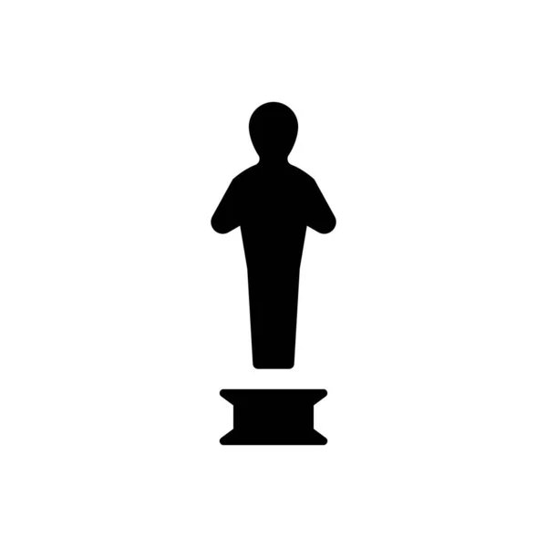 Icono Del Oscar Archivo Eps Vectorial — Archivo Imágenes Vectoriales