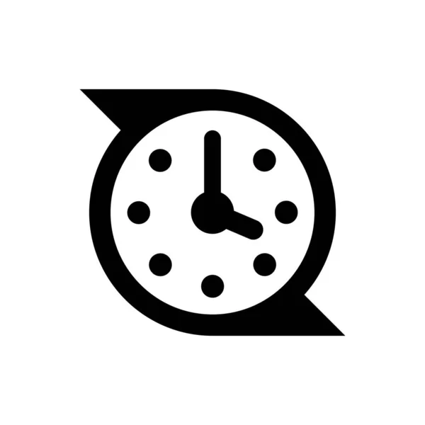Icono Del Reloj Archivo Eps Vectorial — Archivo Imágenes Vectoriales