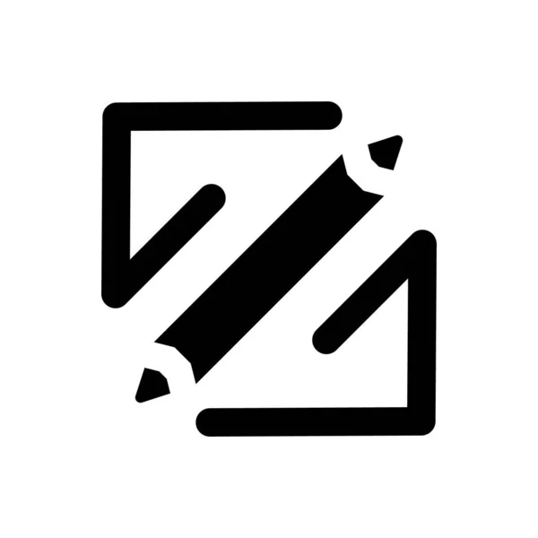Иконка Отмены Дизайна Векторный Файл Eps — стоковый вектор