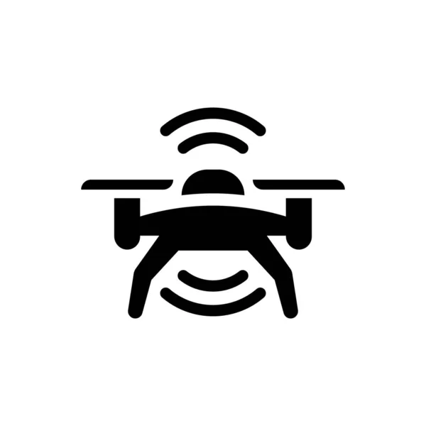 Значок Сигнала Дрона Векторный Файл Eps — стоковый вектор