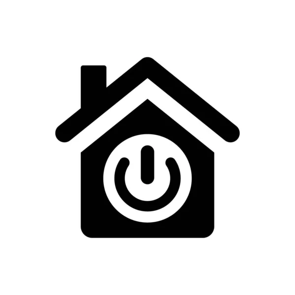 Icône Home Power Fichier Vectoriel Eps — Image vectorielle