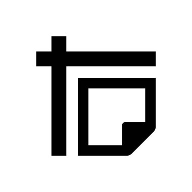 Beyaz arkaplanda tuval boyutunu yeniden boyutlandır