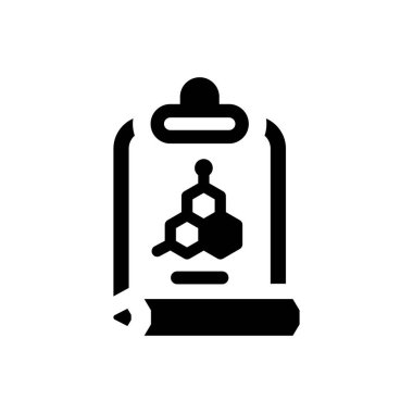 Beyaz arkaplanda formül simgesi