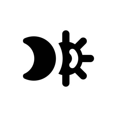 Beyaz arkaplanda tutulma simgesi