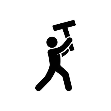 T Alfabesi Simgesini Tutan Adam Beyaz Arkaplanda İzole Edildi