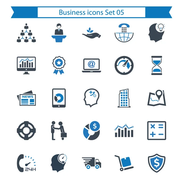 Business icons set - 05 — Stock Vector