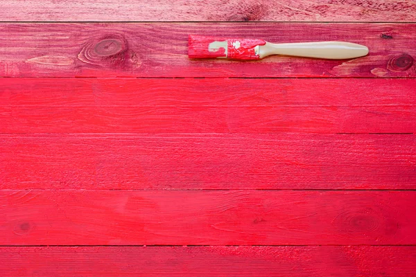 Schilderij van oude houten planken — Stockfoto