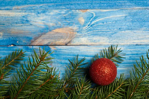 Natale sfondo rustico — Foto Stock