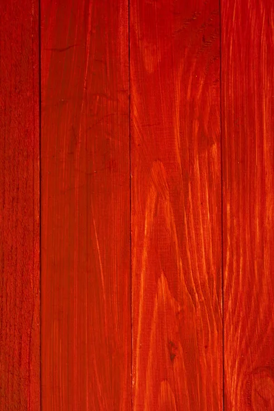 Red wooden planks — Stock Photo, Image