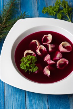 kırmızı pancar çorbası