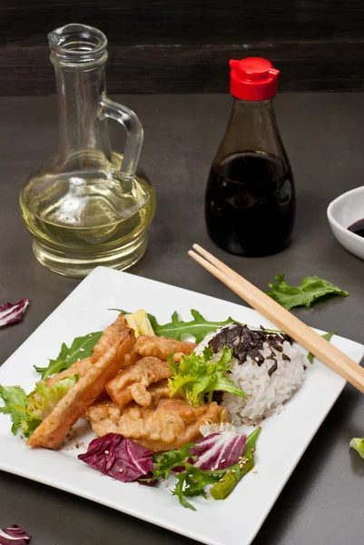 Tempura chicken — Stock Photo, Image