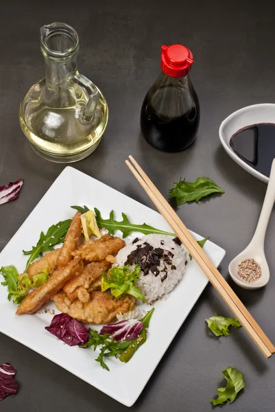 Tempura chicken — Stock Photo, Image