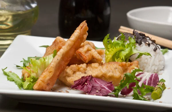 Tempura chicken — Stock Photo, Image