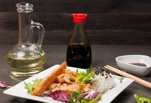 Tempura chicken — Stock Photo, Image