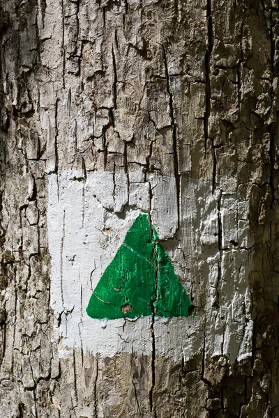 Tourist route sign — Stock Photo, Image