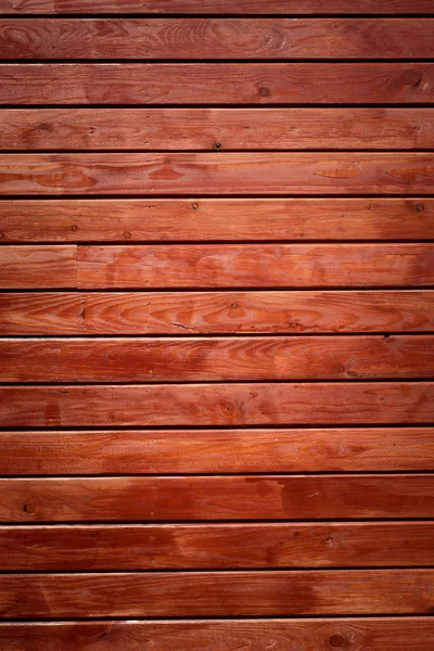 Wall made of wooden planks — Stock Photo, Image