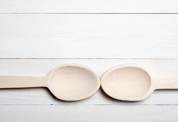 Cucchiai di legno tradizionali — Foto Stock