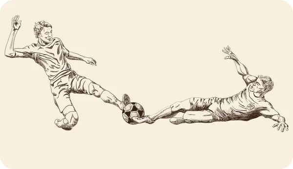 Bir top ile iki soccers