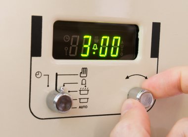 3 saate kadar Ocak bir süreölçer ayarlama