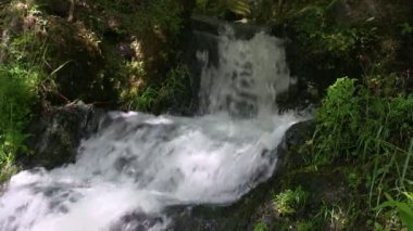 Şelale altında Pontcysyllte su kemeri, Galler