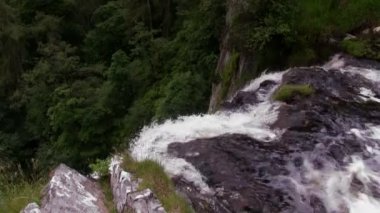 Pistyll Rhaeadr şelale, Powys, Galler