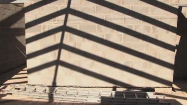 bir bina yapım aşamasında