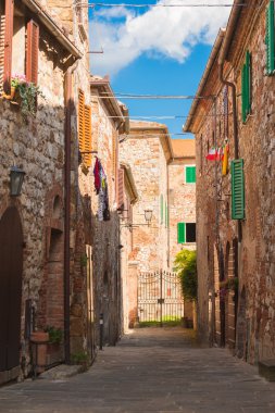 Ortaçağ tarihi kent Toskana, İtalya