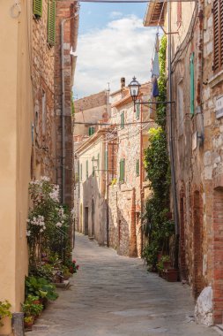 Ortaçağ tarihi kent Toskana, İtalya