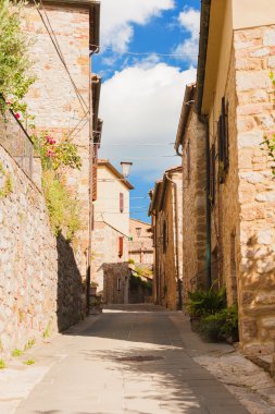 Ortaçağ tarihi kent Toskana, İtalya