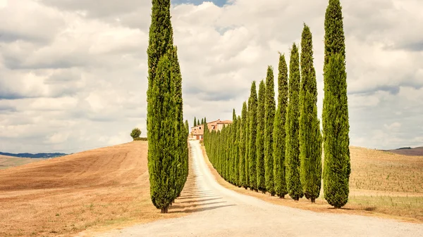 Lugares famosos en la hermosa Toscana — Foto de Stock